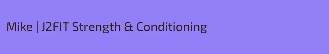 Mike | J2FIT Strength & Conditioning